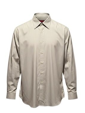 Austin Reed Men's Classic Long-Sleeve Dress Shirt - Grey